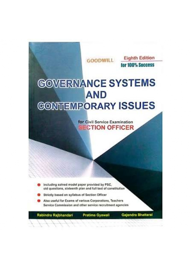 Governance Systems And Contemporary Issues